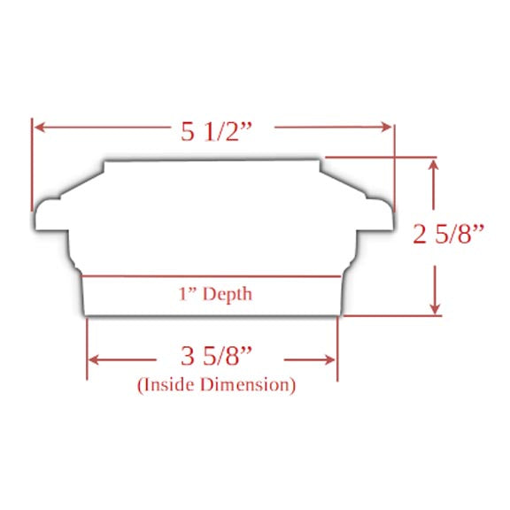 4x4 Titan Metal Deck Cap for 3.5" Wood Post