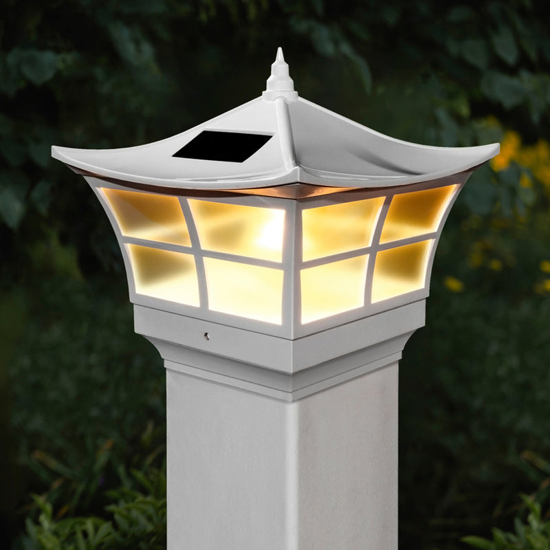 Ambience 4x4 -5x5 Solar Post Cap Light