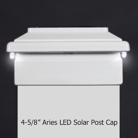 Aries 4x4 Solar Deck Light - 4-1/4 to 4-5/8" Posts