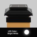 Aries 4x4 Solar Deck Light - 4-1/4 to 4-5/8" Posts