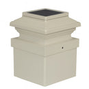 Aries 5x5 Metal Solar Deck Light