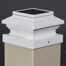 Aries 5x5 Metal Solar Deck Light