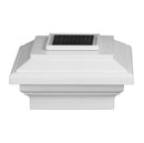 Aries 6x6 Metal Solar Deck Light - 5-1/2" Post