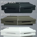 Case Halo LED Low Voltage Deck Light for 4x4 Composite Post (4-1/4" to 4-1/2")