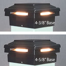 Case Halo LED Low Voltage Deck Light for 4x4 Composite Post (4-1/4" to 4-1/2")