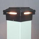Case Halo LED Low Voltage Deck Light for 4x4 Composite Post (4-1/4" to 4-1/2")