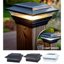 Imperial 4.5" Metal Solar Post Cap Light