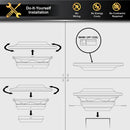 Imperial 4x4" Metal Solar Post Cap Light