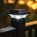 Imperial Solar Post Cap Light - Black with 3x3 Adapter