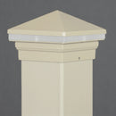 Iris Anello 4x4 LED Deck Light for 4" Vinyl or Metal Posts