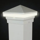 Iris Anello 4x4 LED Deck Light for 4" Vinyl or Metal Posts
