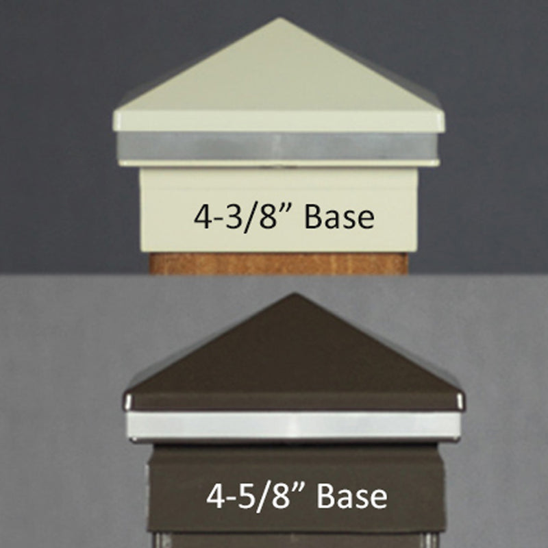 Iris Anello LED Low Voltage Deck Light for 4x4 Composite Post (4-1/4", 4-3/8", 4-1/2" to 4-5/8")