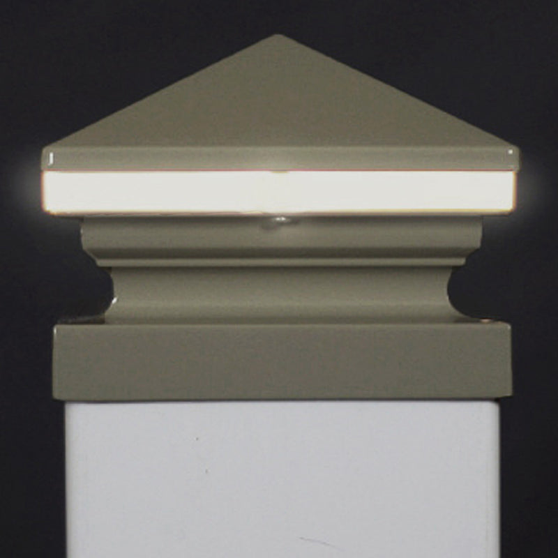 Iris Anello LED Post Cap Light for 5x5 Vinyl Posts