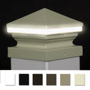 Iris Anello LED Post Cap Light for 5x5 Vinyl Posts
