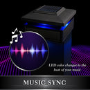 Lumineer 4x4 Smart Solar Post Cap - Black (3.5", 4", 4.25" Post)