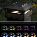 Lumineer 4x4 Smart Solar Post Cap - Black (3.5", 4", 4.25" Post)