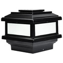 MaciMae 6x6 Metal Solar Deck Light for 5.5", 6", 6.5" Post