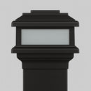 MaciMae 6x6 Metal Solar Deck Light for 5.5", 6", 6.5" Post