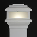 MaciMae 6x6 Metal Solar Deck Light for 5.5", 6", 6.5" Post