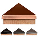 Metal Post Points Post Cap Copper, Black, Pewter, Stainless