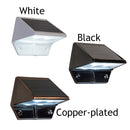 Metal Solar Deck, Post and Wall Light - 2 Pack