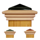 West Creek Metal Top Post Cap (7" to 10")