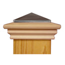 West Creek Metal Top Post Cap (4x4, 5x5, 6x6)