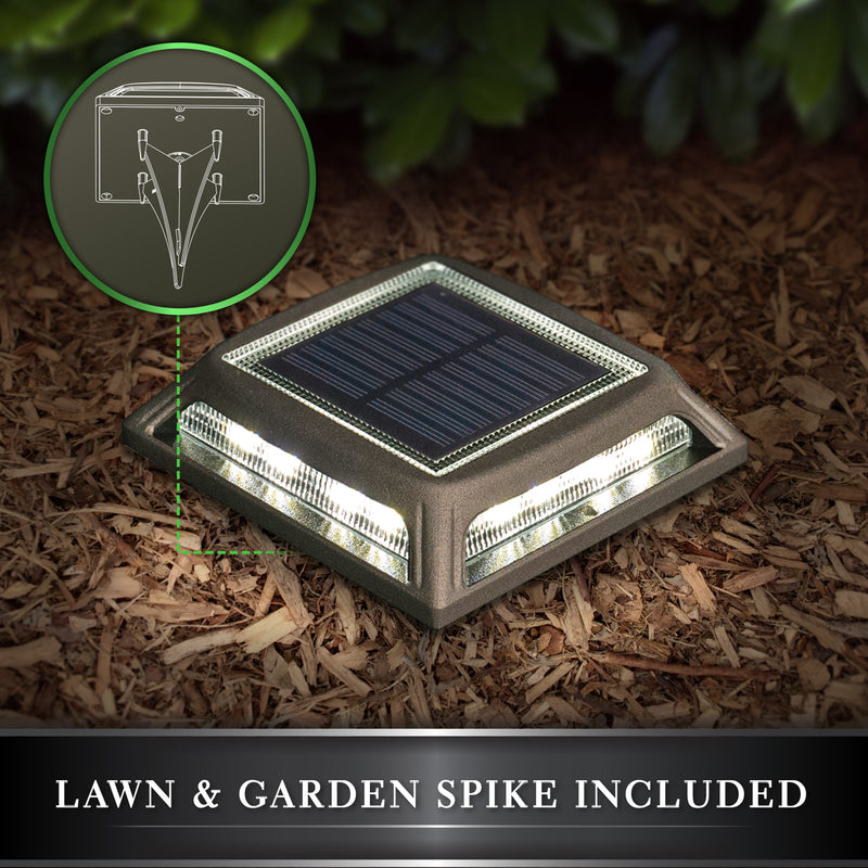 Muskoka Solar Dock/Deck/Pathway & 4x4 Post Cap Light