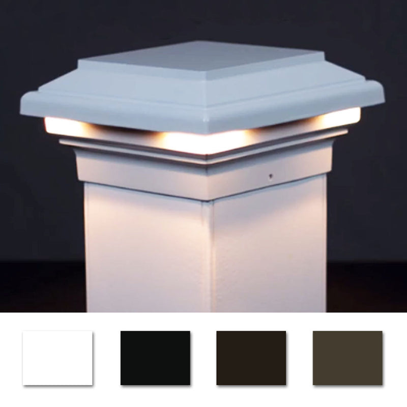 Neptune 6x6 LED Low Voltage Deck Light for 5-1/2" to 6" Posts