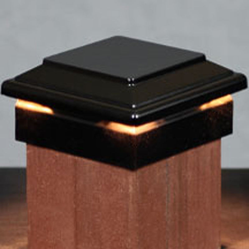 Neptune LED Low Voltage Deck Light for 4x4 Composite Post (4-1/2" to 4-5/8")