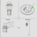 Nottingham Black Aluminum Hanging Solar Coach Light