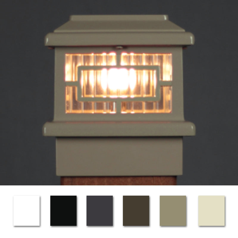 Orion LED Low Voltage Deck Light for 4x4 Composite Post - (4-1/4", 4-3/8" , 4-1/2" to 4-5/8")