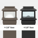 Polaris Solar Deck Light - 4-1/4" to 4-5/8" Post