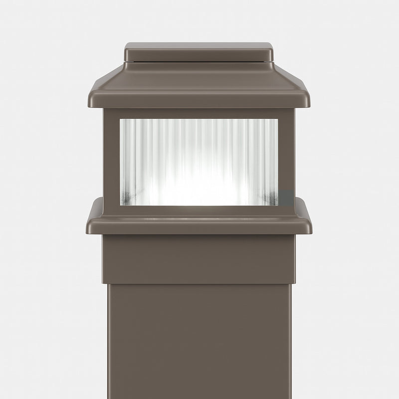 Polaris Solar Deck Light - 4-1/4" to 4-5/8" Post