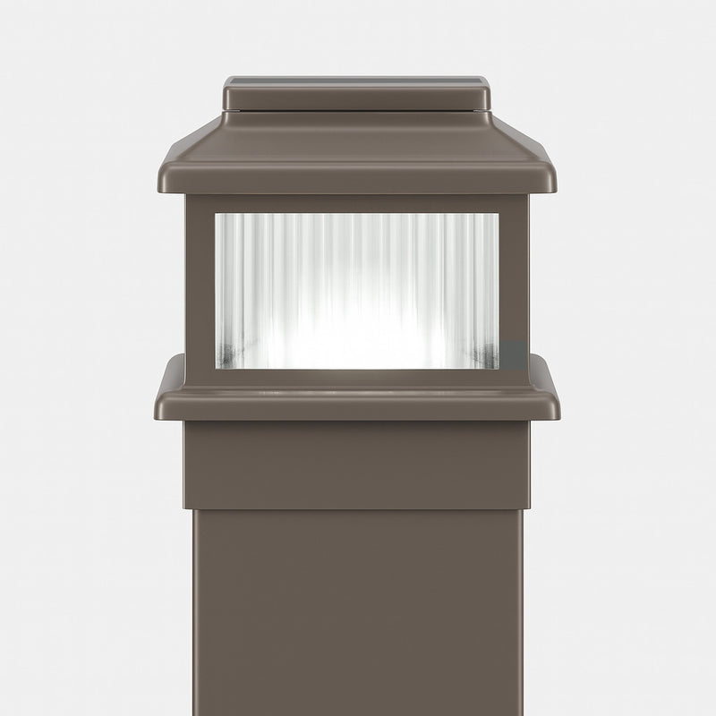 Polaris Solar Deck Light - 4-1/4" to 4-5/8" Post