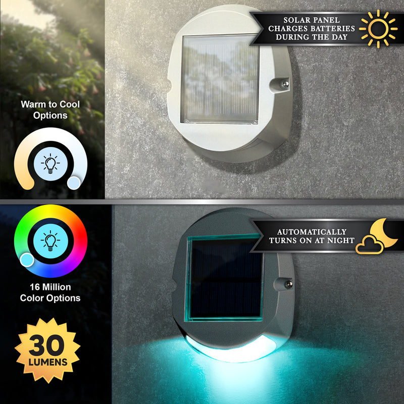 Portland Smart Solar Driveway/Pathway/Wall Light