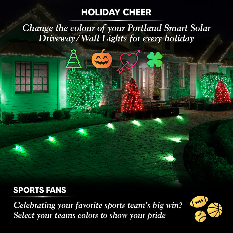 Portland Smart Solar Driveway/Pathway/Wall Light