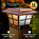 Prestige 4x4 Solar Post Cap Light - Copper Plated