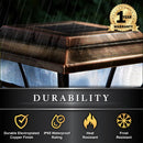 Prestige 4x4 Solar Post Cap Light - Copper Plated