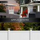 Prestige Solar Post Cap Light - White 5x5