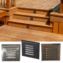 Yellowstone Louvered LED Recessed Step Light