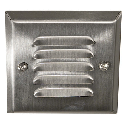 Yellowstone Louvered LED Recessed Step Light