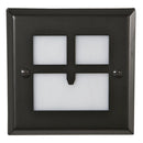 Golden Gate LED Recessed Step Light Craftsman Style