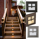 Golden Gate LED Recessed Step Light Craftsman Style