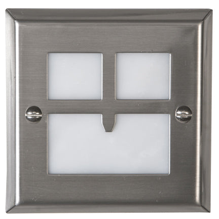 Golden Gate LED Recessed Step Light Craftsman Style