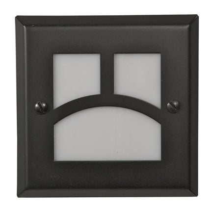 Moab Craftsman Style LED Recessed Step Light