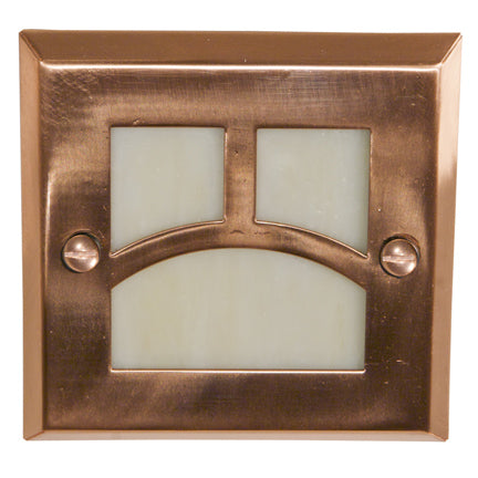 Moab Craftsman Style LED Recessed Step Light