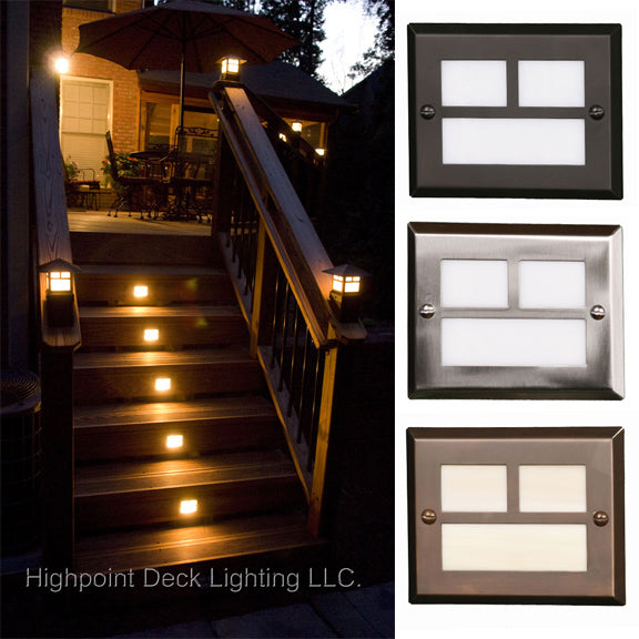 Mt Evans  LED Recessed Step Light