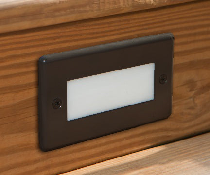 Corona LED Recessed Step Light