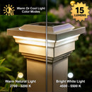 Regal PVC Solar Post Cap Light 4x4 Tan